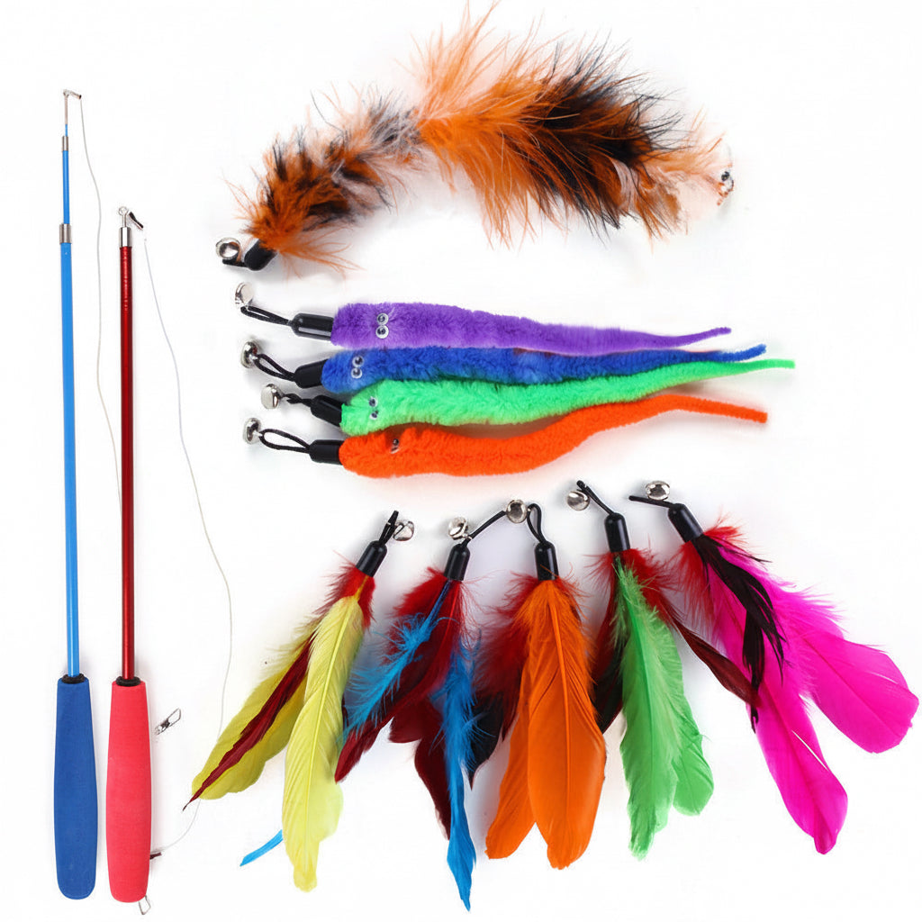 Pack de juguetes para gatos