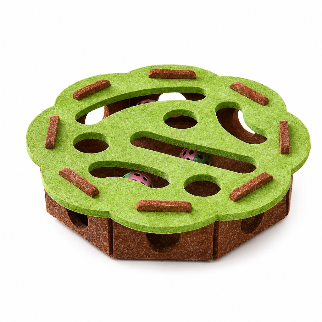 Tablero Interactivo de Fieltro para Gatos