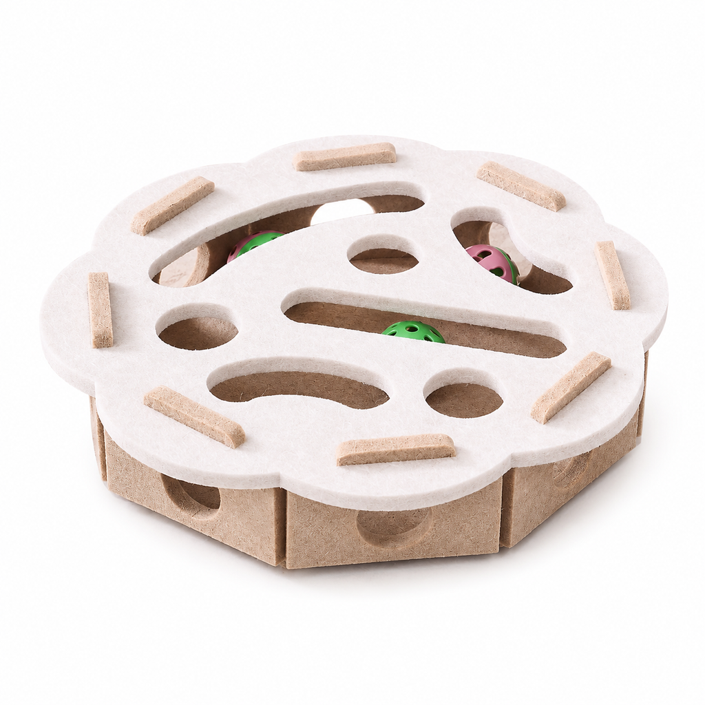 Tablero Interactivo de Fieltro para Gatos