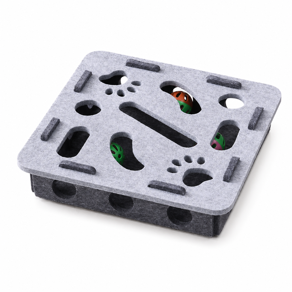 Tablero Interactivo de Fieltro para Gatos