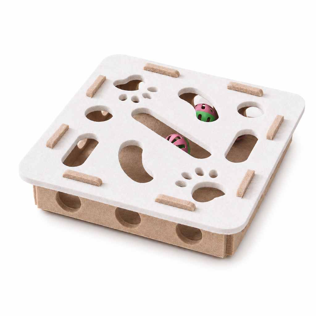 Tablero Interactivo de Fieltro para Gatos