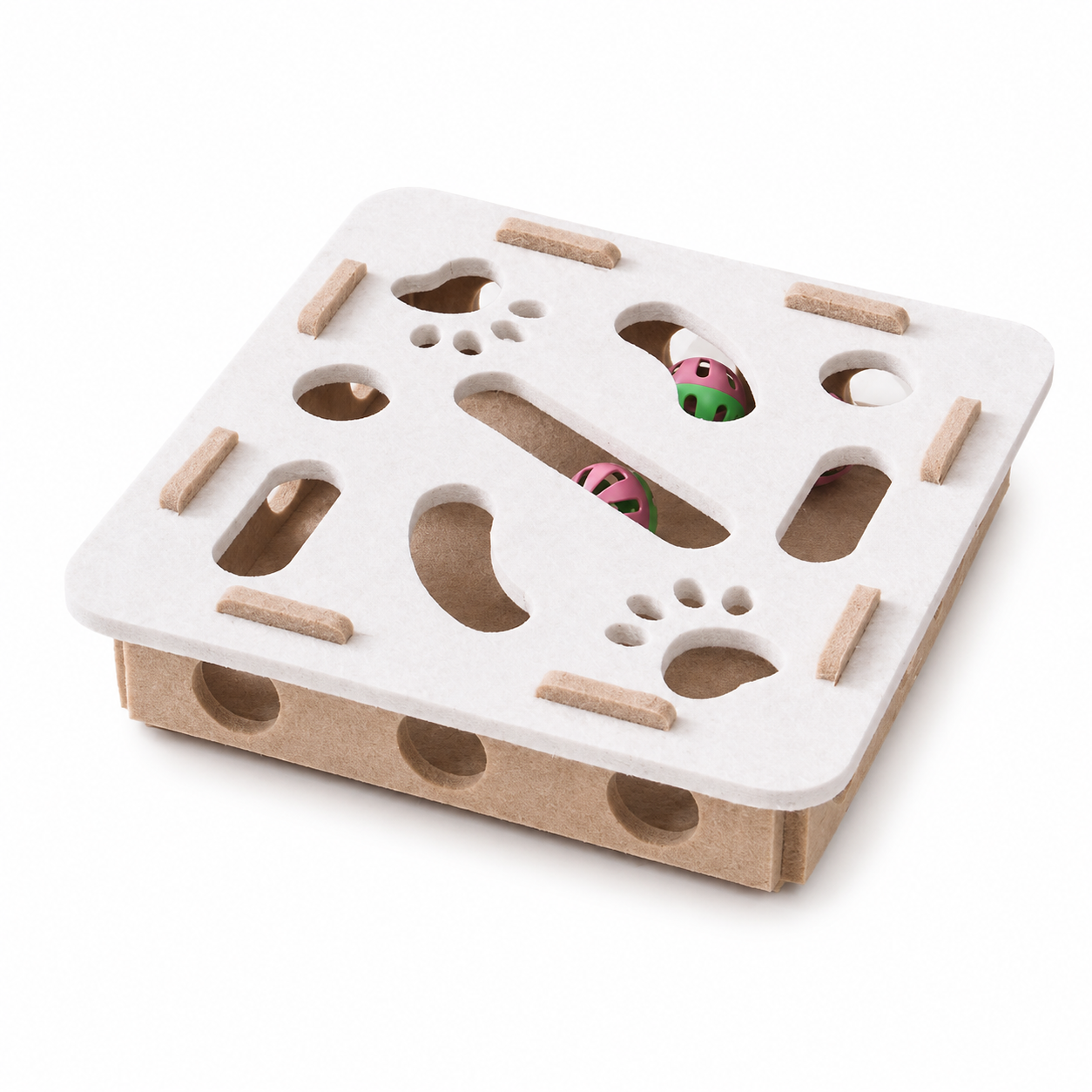 Tablero Interactivo de Fieltro para Gatos