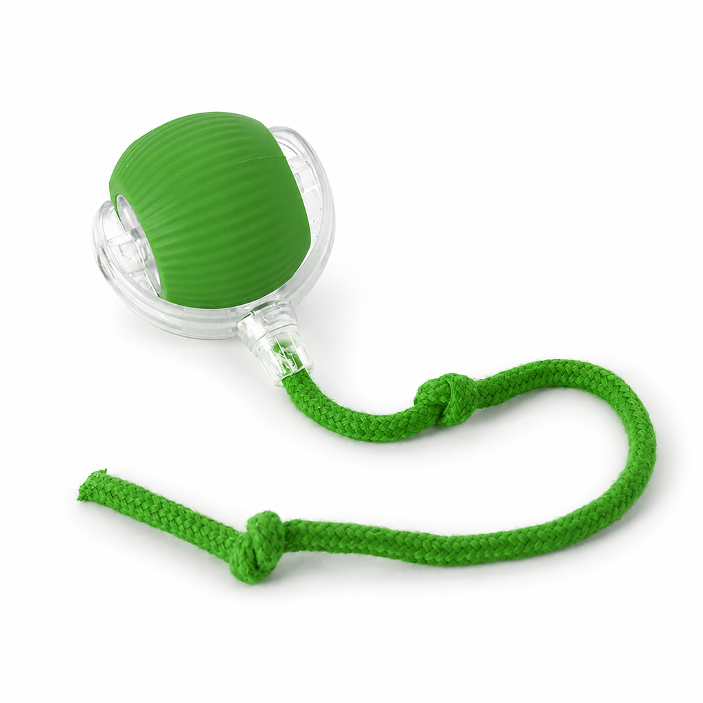 Pelota Automática Interactiva con Cuerda